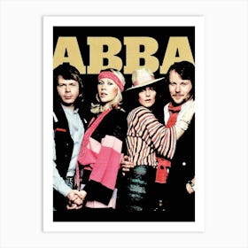 Abba band music 1 Art Print