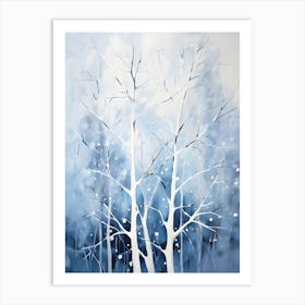 Winter Trees 2 Art Print