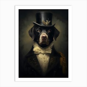 Labrador Retriever Baroque 1 Art Print