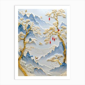 Chinese Landscape 1 Art Print