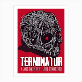 Terminator Movie Art Print