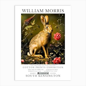 William Morris Exhibition Animals Series 7 Art Print