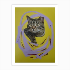 Curiosity Kill The Cat Wall Art Art Print