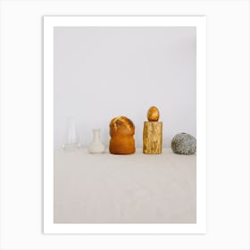 Table With Vases Art Print