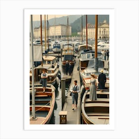 The Old Marina ~Reimagined 48 Art Print