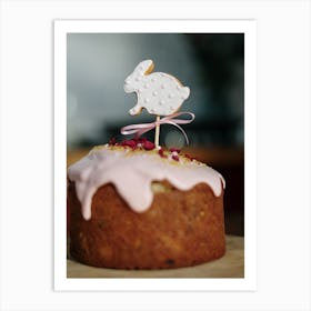 Bunny Cake 4 Art Print