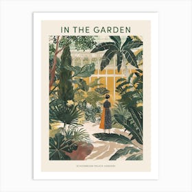 In The Garden Poster Schonbrunn Palace Gardens Austria 4 Art Print