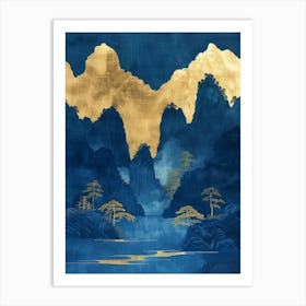 Chinese Mountains 40 Art Print