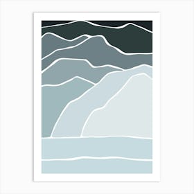 Arctic Landscape Art Print