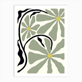 Henri Matisse Daisy Tile Art Print