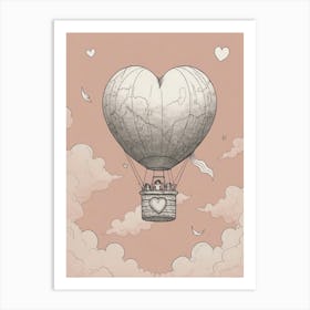 Heart Balloon 2 Art Print