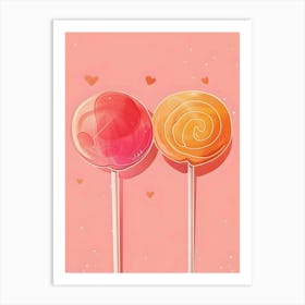 Lollipops Art Print