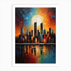 Chicago Skyline Poster