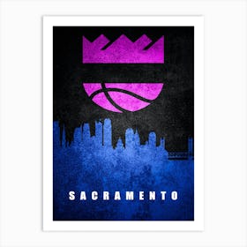 Sacramento Kings Art Print
