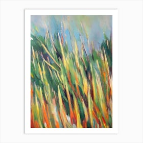 Yucca 2 Impressionist Painting Art Print