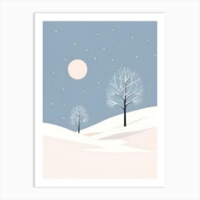 Winter Landscape 5 Art Print