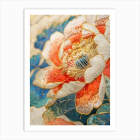 Japanese Flower Art Print