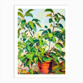 Inchplant Impressionist Painting Art Print