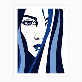 Portrait Of A Woman 46 Art Print