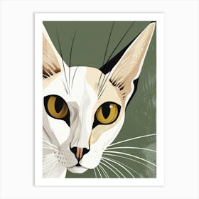 Syrian Cat Art Print