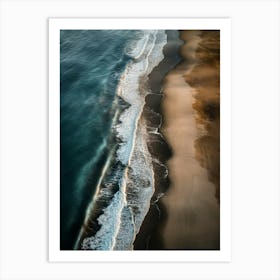 Sand And Sea Art Print