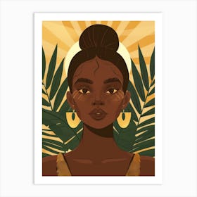 African Woman 199 Art Print