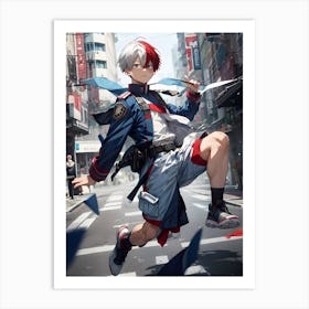 My Hero Academia Shoto Todoroki (8) 1 Art Print