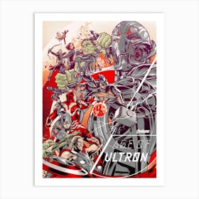 Avengers Film & Movie Art Print