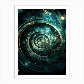 Spiral Spiral Spiral Art Print