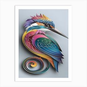 Kingfisher 11 Art Print