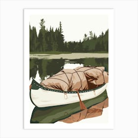 Canoe 4 Art Print