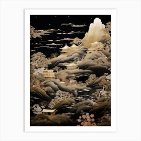 Japanese Landscape 23 Art Print