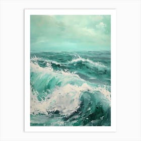 Ocean Waves 6 Art Print