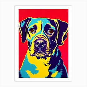 Sussex Spaniel Andy Warhol Style Dog Art Print