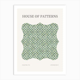 Tile Pattern Poster 45 Art Print