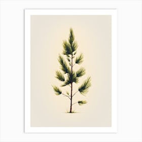 MInimal Pine Tree Art Print