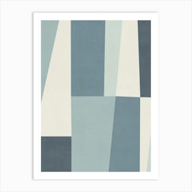 Composition Of Geometric Shapes 35 Art Print