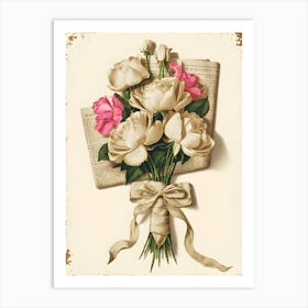 Bouquet Of Roses 1 Art Print