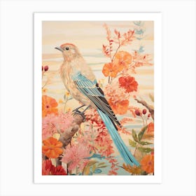 American Goldfinch 1 Detailed Bird Painting Art Print