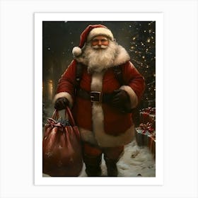 Santa Claus 23 Art Print