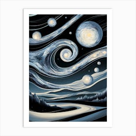 Starry Night 22 Art Print