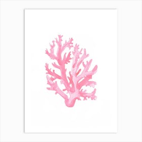 Coral Reef Coastal Beach House Art Print