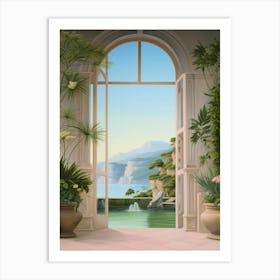 View From The Window 2 Art Print