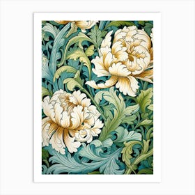 Victorian Wallpaper Art Print