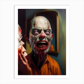 Clowns Art Print