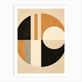 Ivory Hallein Geometric Symphony Art Print