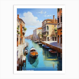 Venice Canal.11 Art Print