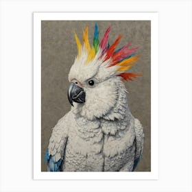 Rainbow Cockatoo 3 Art Print