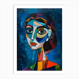 Abstract Of A Woman 31 Art Print