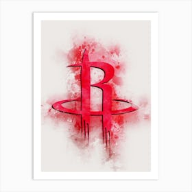 Houston Rockets 4 Art Print